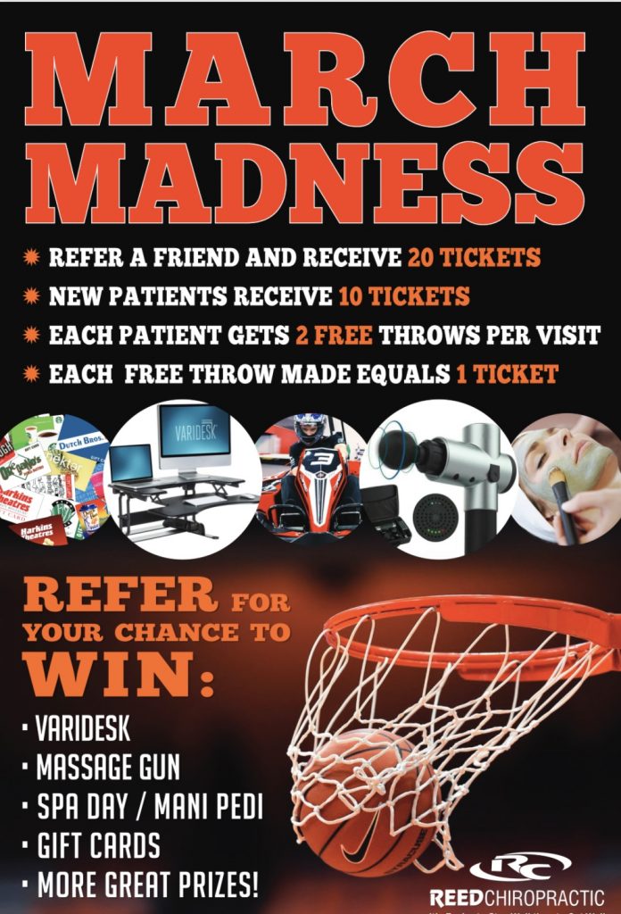 March Madness at Reed Chiropractic