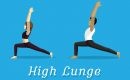 Unlock your hip flexors with high lunge pose